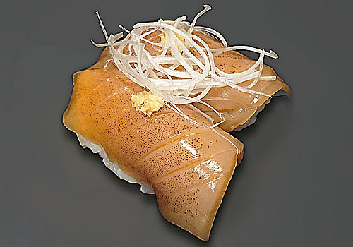 伊達本店 漬いか耳 140円 回転寿司割烹 伊達和さび 伊達本店 漬いか耳 140円 回転寿司割烹 伊達和さび